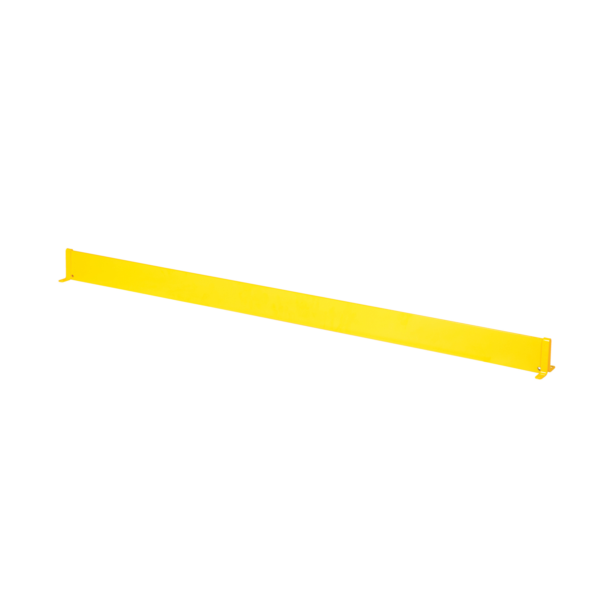 Vestil Steel Square Safety Handrail Toe Board 68-5/8 In. x 3-7/8 In. x 4 In. Yellow
